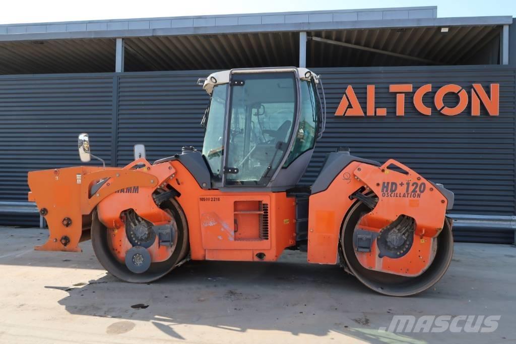 Hamm HD+ 120 VO Valjci sa dvojnim bubnjem