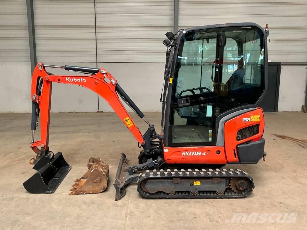 Kubota KX 018-4 Mini bageri <7t