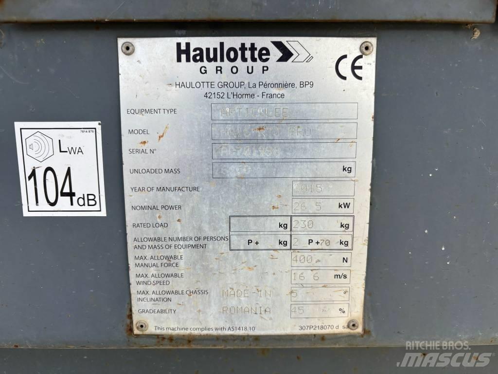 Haulotte HA 16 Zglobne podizne platforme