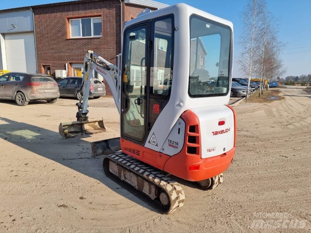 Takeuchi TB 216 Mini bageri <7t