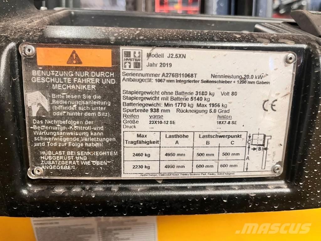 Hyster J2.5XN Električni viličari