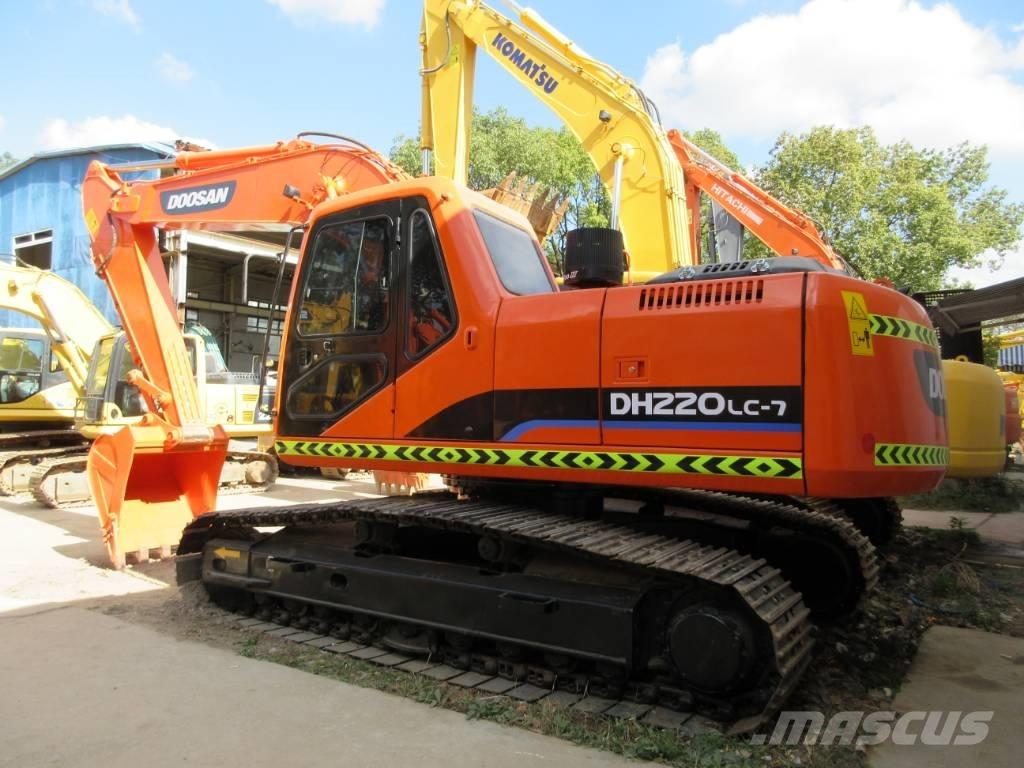 Doosan DH 210 W-7 Bageri na kotačima