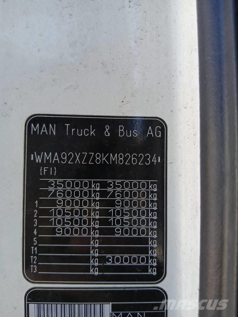 MAN TGX 35.580 Autotransporteri