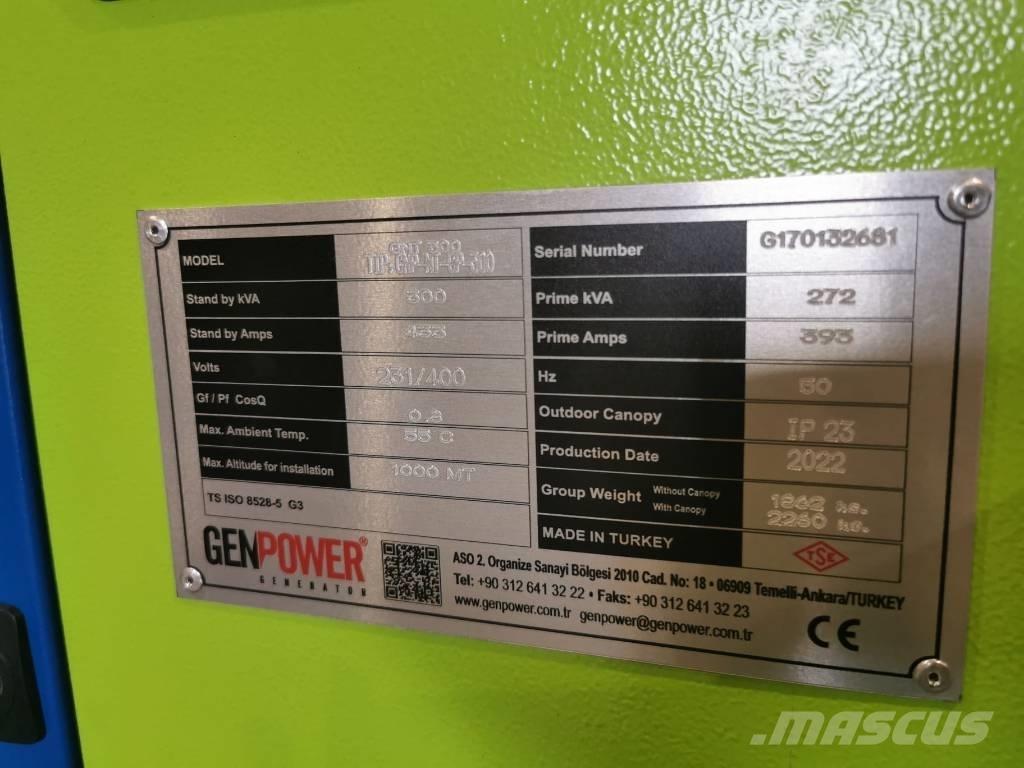 Genpower GNT 300 Dizel agregati