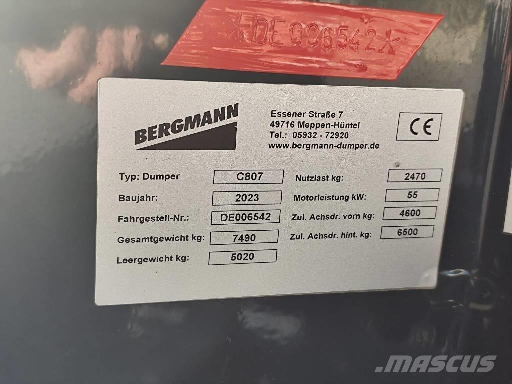 Bergmann C 807 S Zglobni demperi