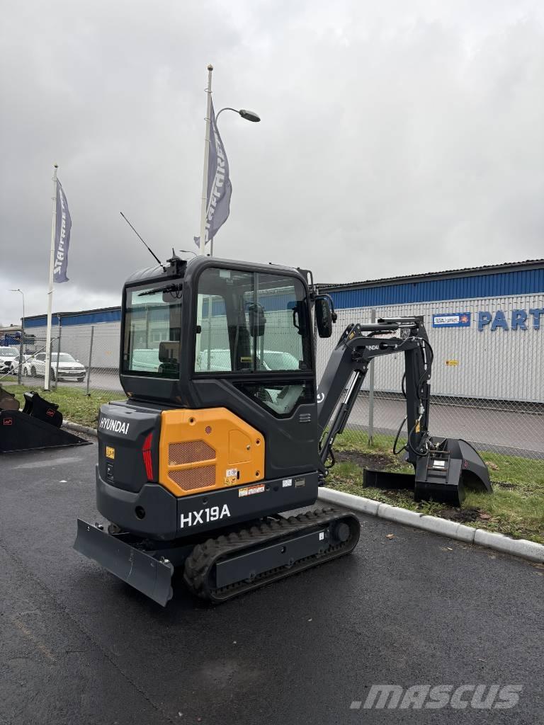 Hyundai HX 19 A Mini bageri <7t