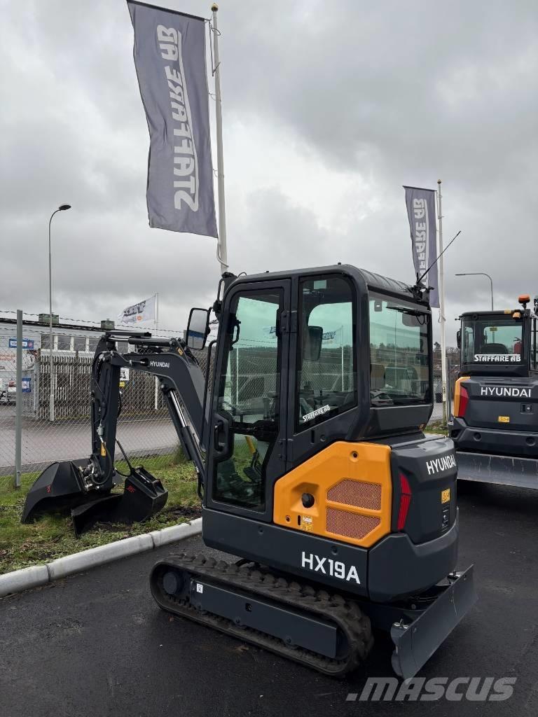 Hyundai HX 19 A Mini bageri <7t