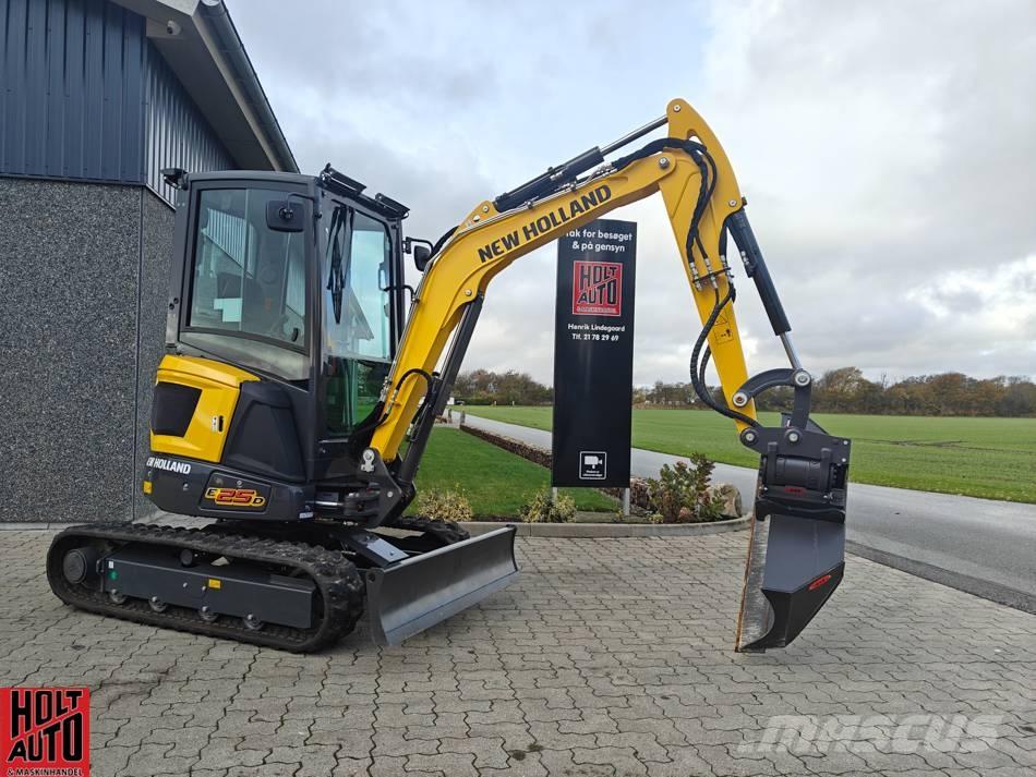 New Holland E 25 D Mini bageri <7t