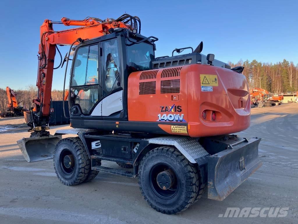 Hitachi ZX 140 WT-6 Bageri na kotačima