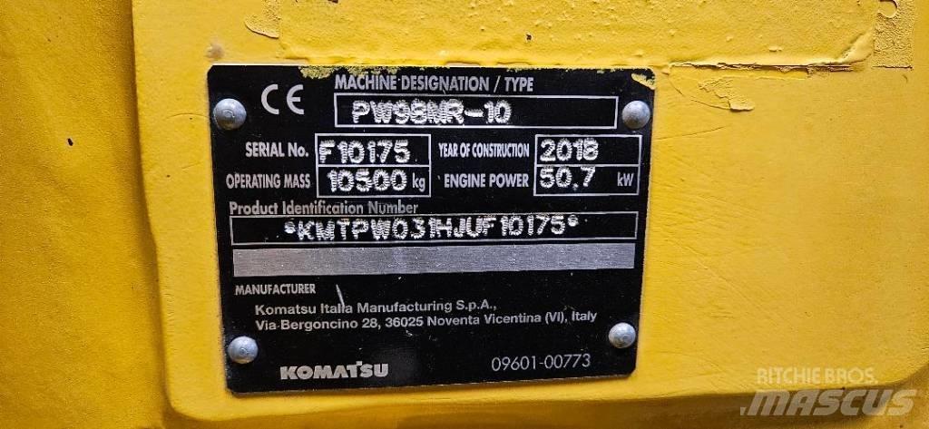 Komatsu PW98 MR10 Bageri na kotačima