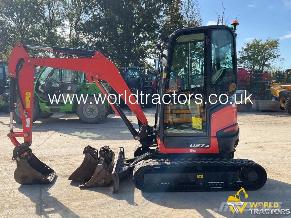 Kubota U 27-4 Mini bageri <7t