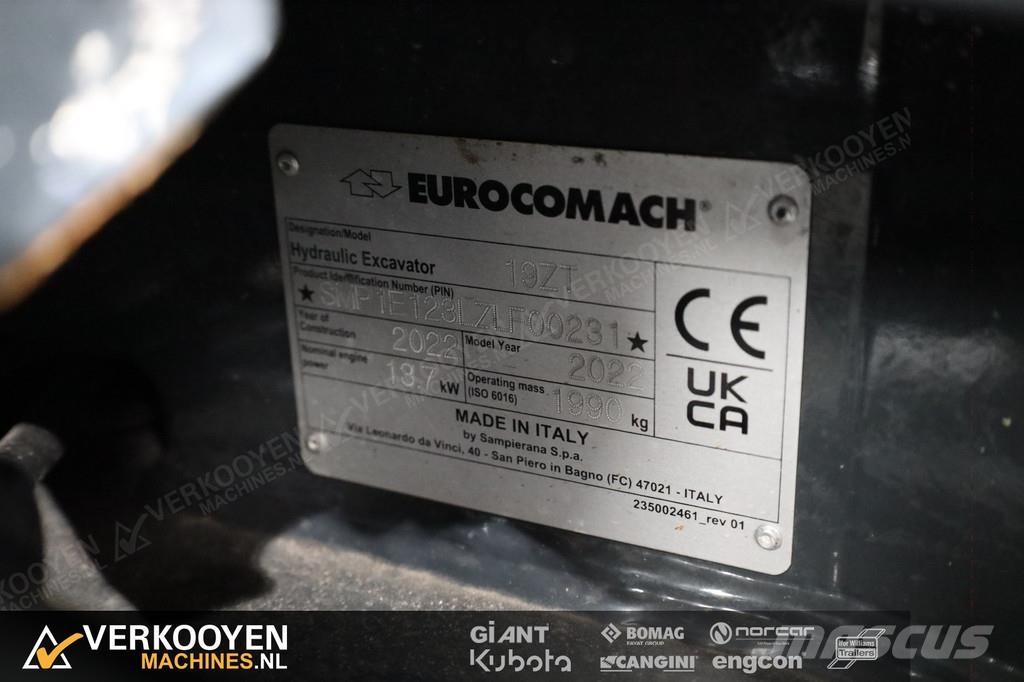 Eurocomach 19ZT Mini bageri <7t