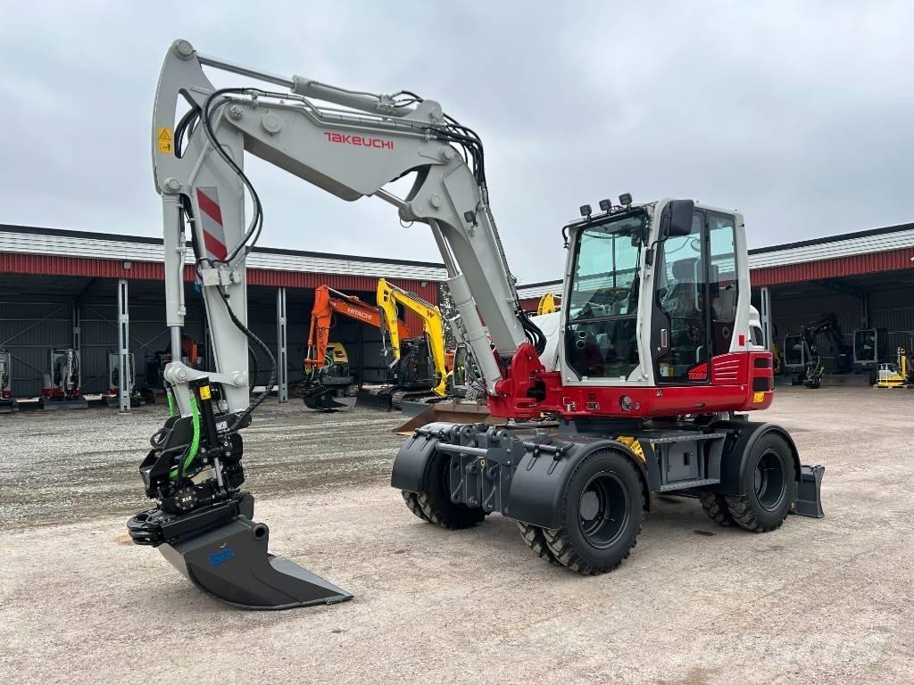 Takeuchi TB395W Bageri na kotačima