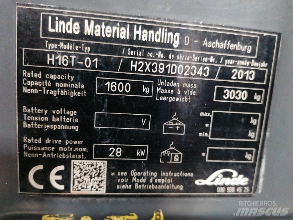 Linde H16T-01 Plinski viličari