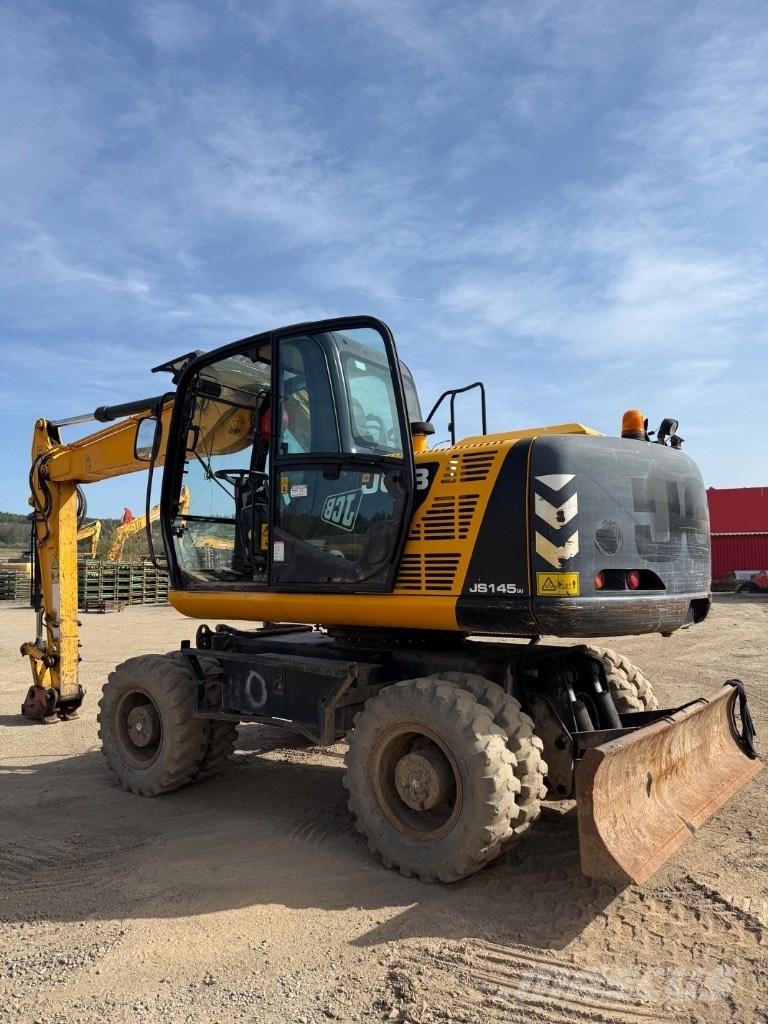 JCB JS 145 W Bageri na kotačima