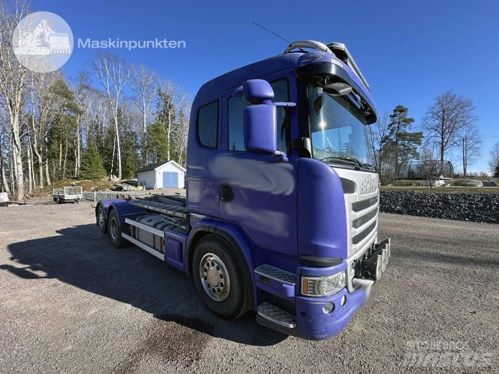 Scania G 480 Rol kiper kamioni s kukama za dizanje