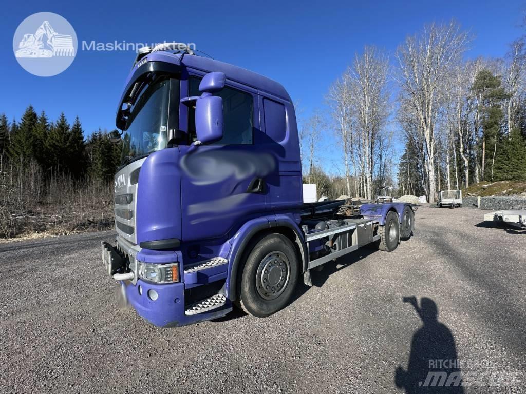 Scania G 480 Rol kiper kamioni s kukama za dizanje