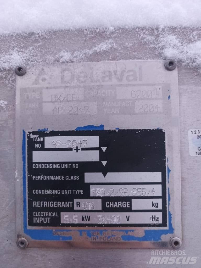 Delaval DX-CE Oprema za skladištenje mlijeka