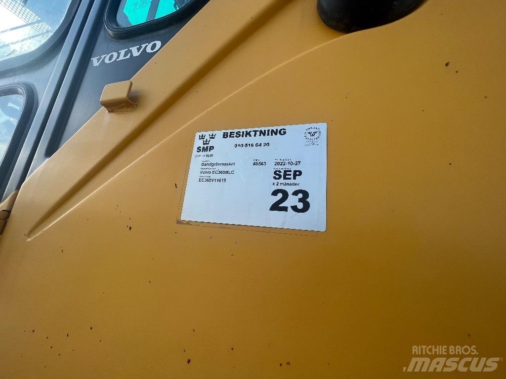 Volvo EC 360 B LC Bageri gusjeničari