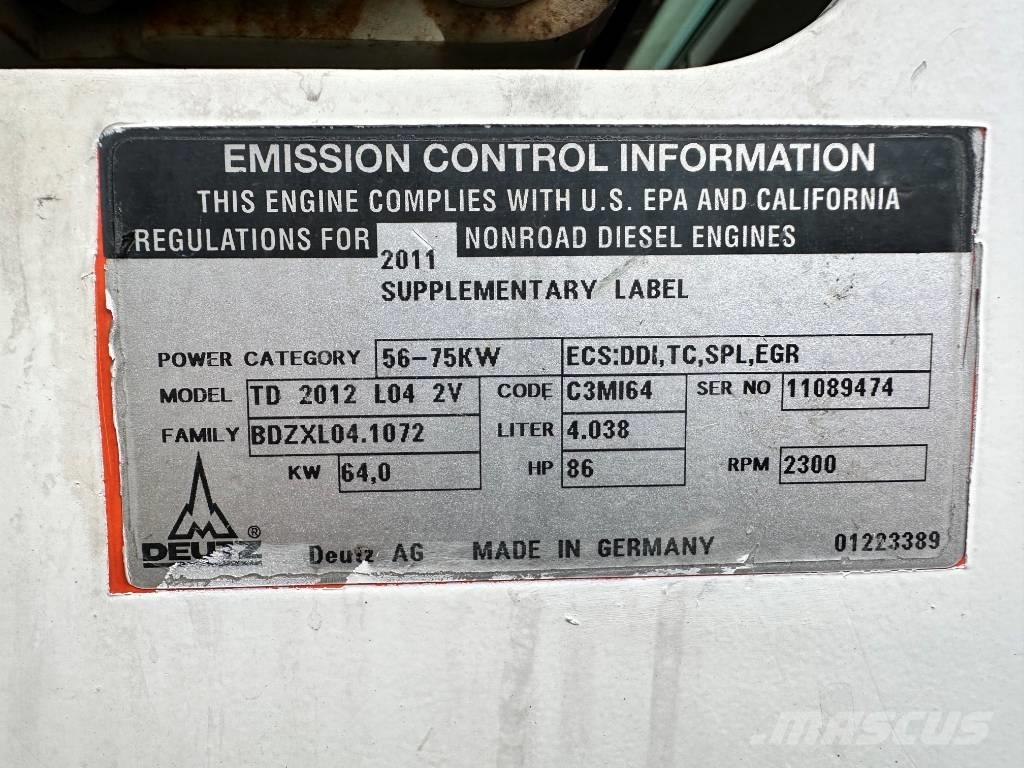 Hamm DV 70 VV Valjci sa dvojnim bubnjem