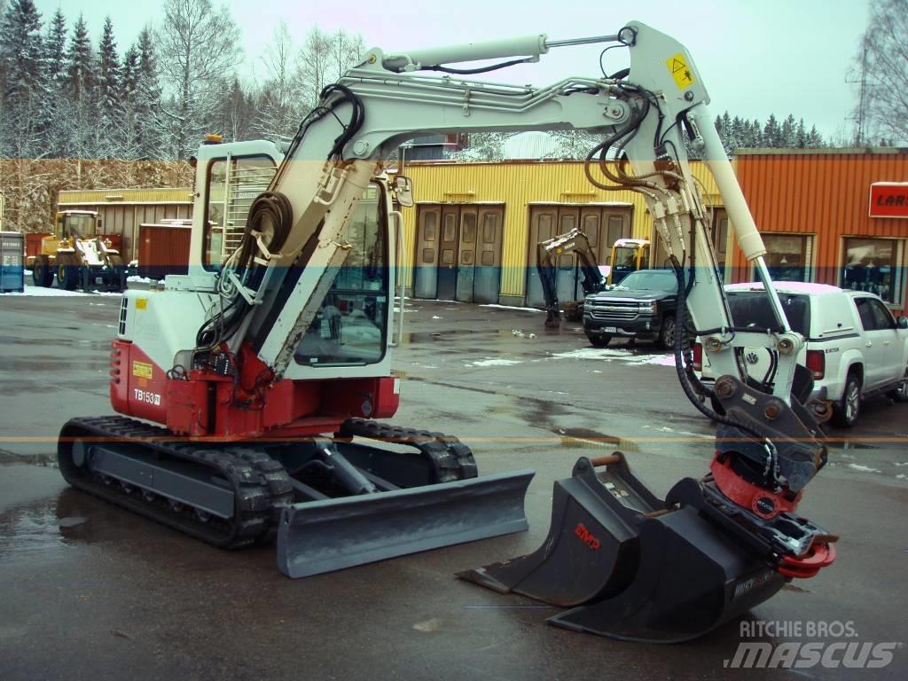 Takeuchi TB153FR Mini bageri <7t