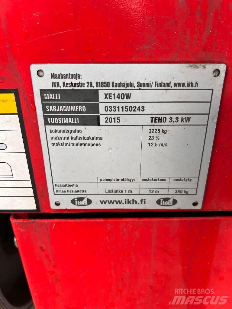 Mantall XE140W Škaraste platforme