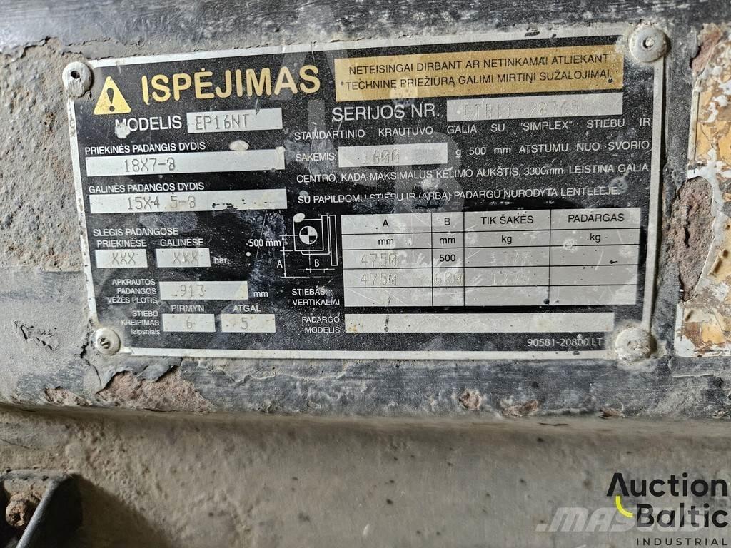 CAT EP 16 NT Električni viličari