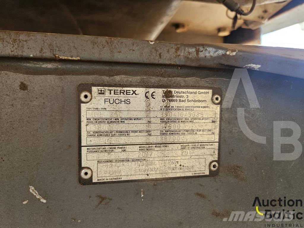 Fuchs MHL 350 Bageri na kotačima