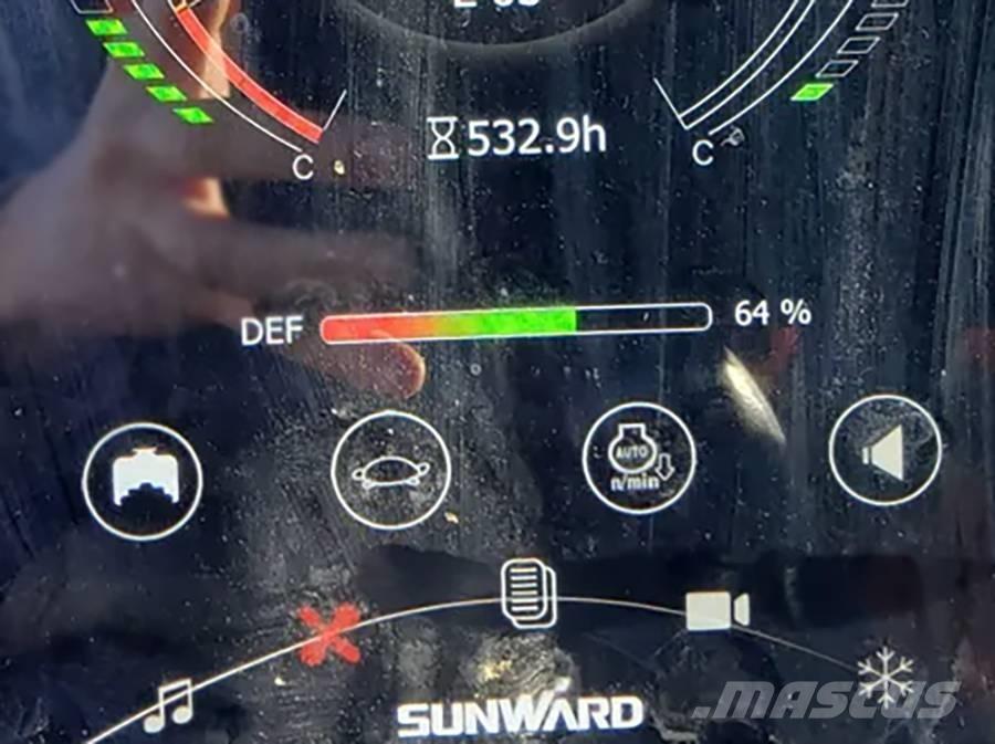 Sunward SWE 215 F Bageri gusjeničari