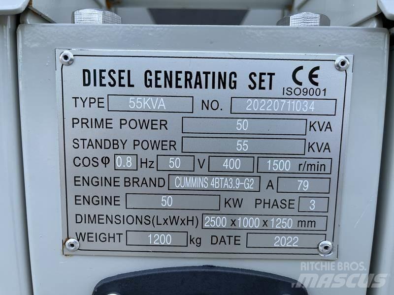 Cummins 55 kVA Dizel agregati