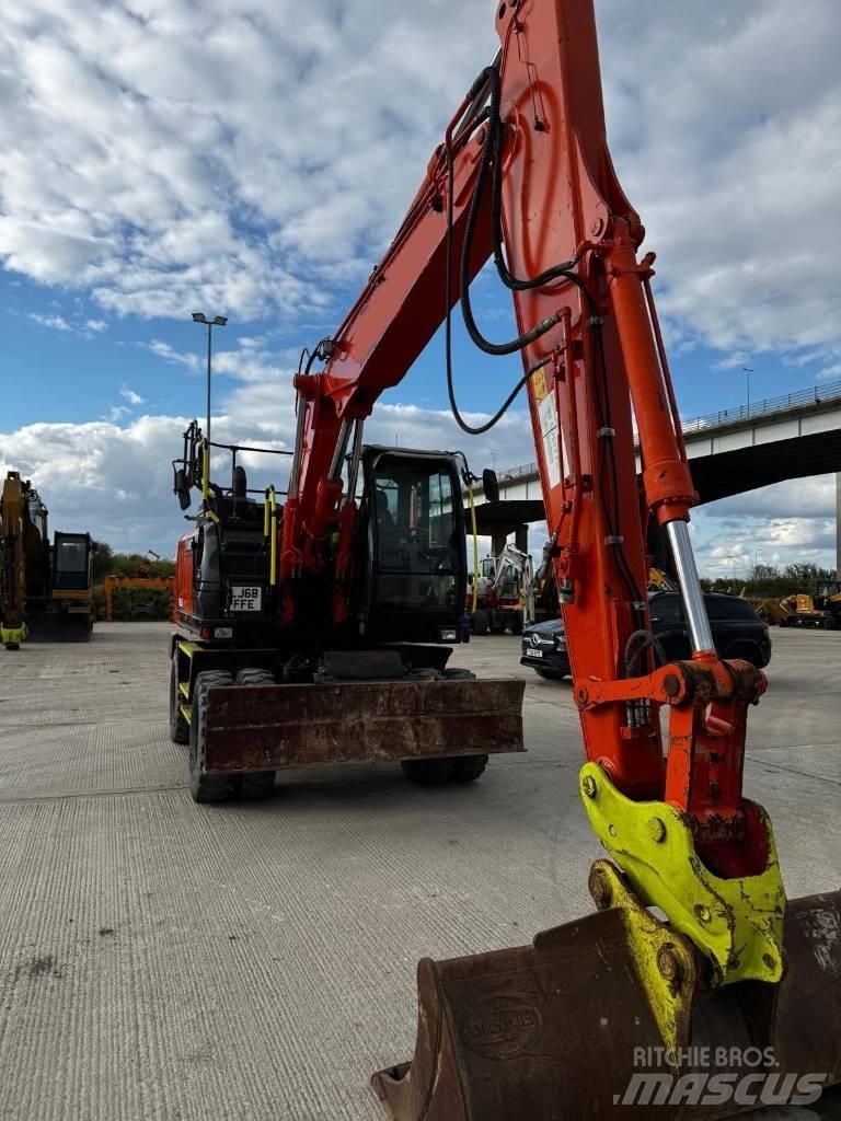 Hitachi ZX 145 W-6 Bageri na kotačima