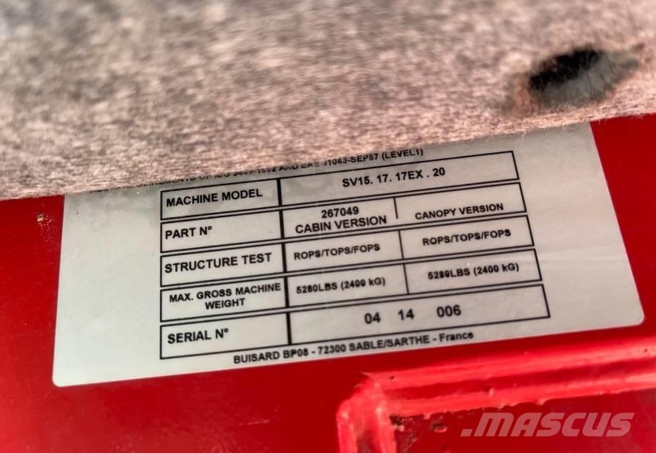 Yanmar SV 15 Mini bageri <7t