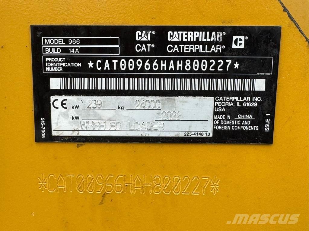 CAT 966 Utovarivači na kotačima