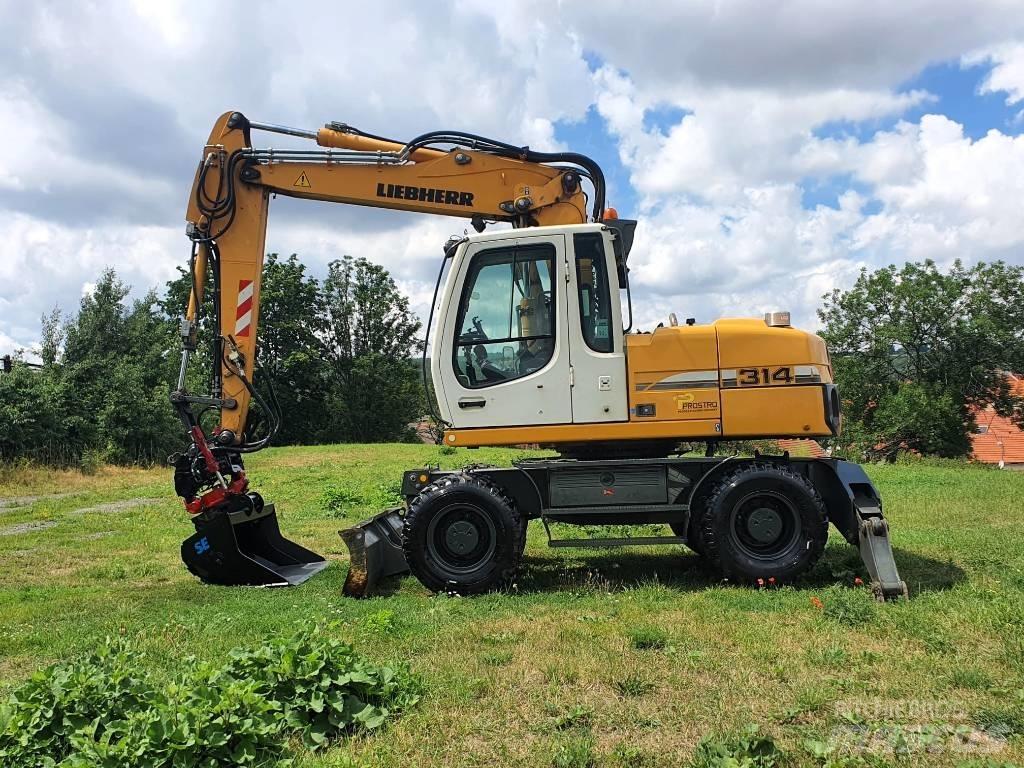 Liebherr A314 Bageri na kotačima