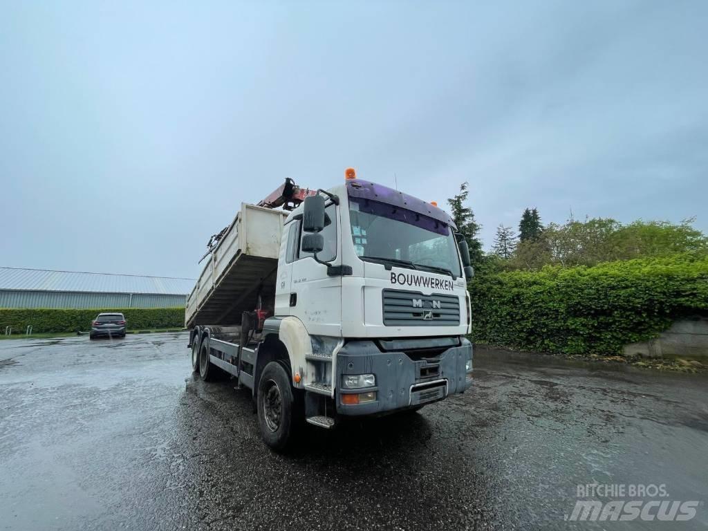 MAN TGA 33.390 Kiper kamioni
