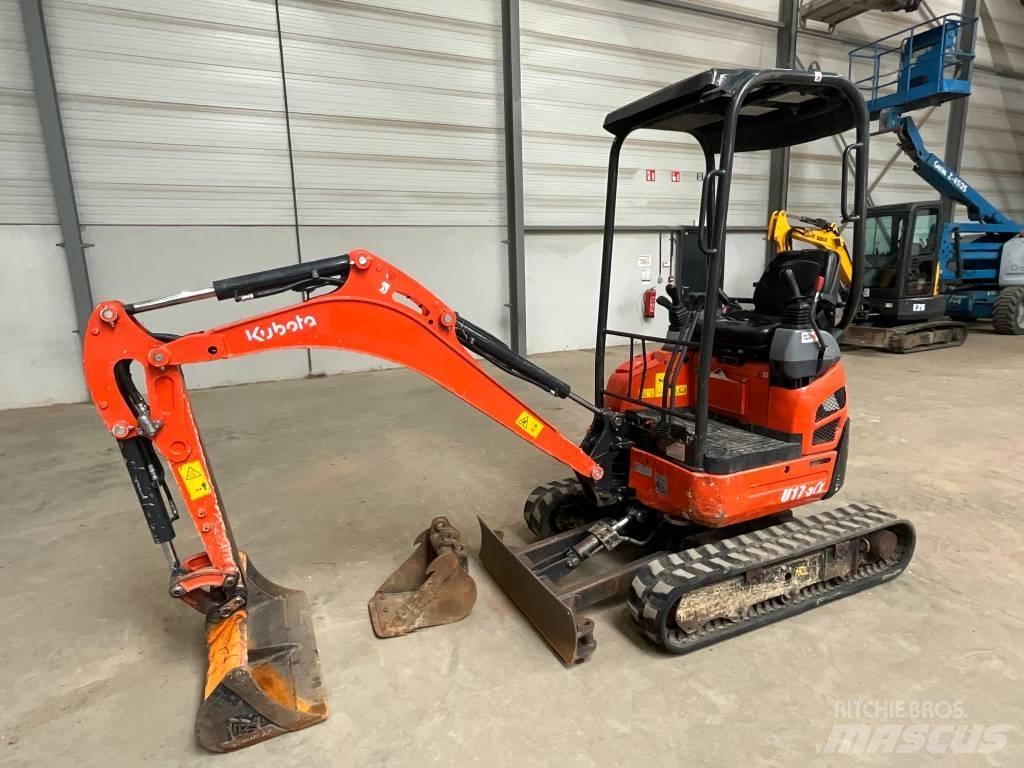 Kubota U 17-3 A Mini bageri <7t
