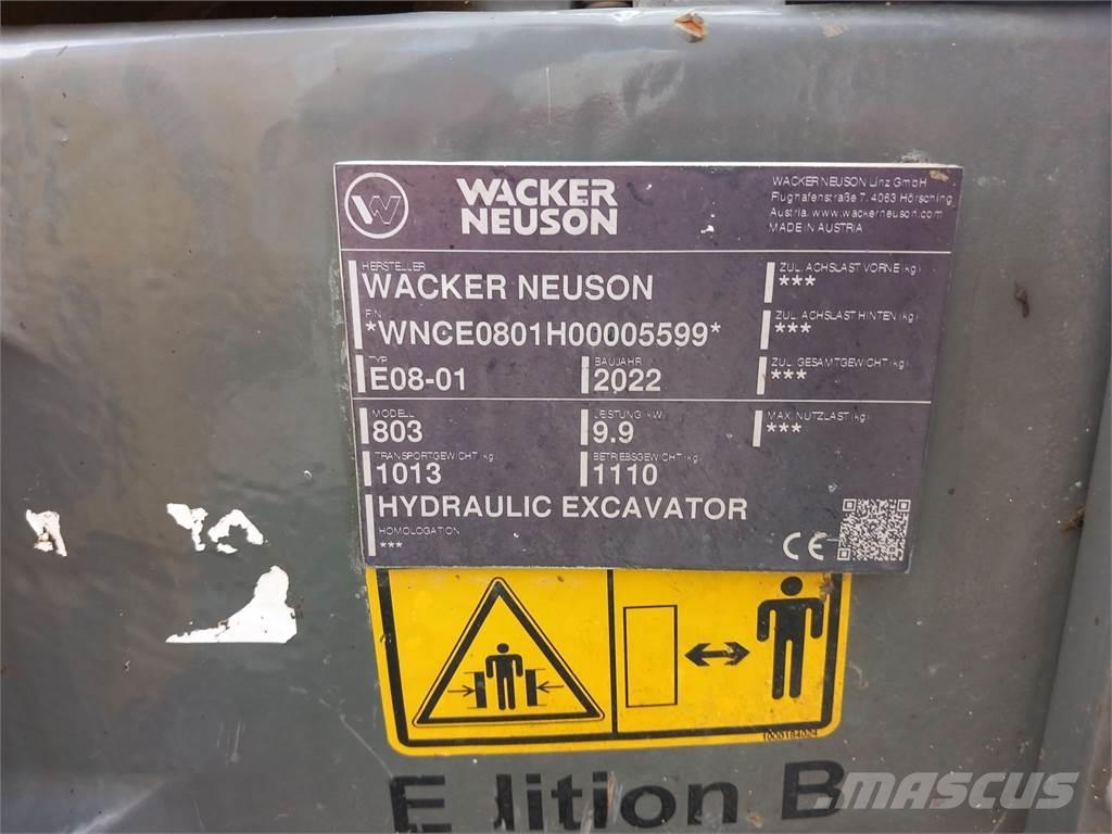 Wacker Neuson 803 Bageri gusjeničari