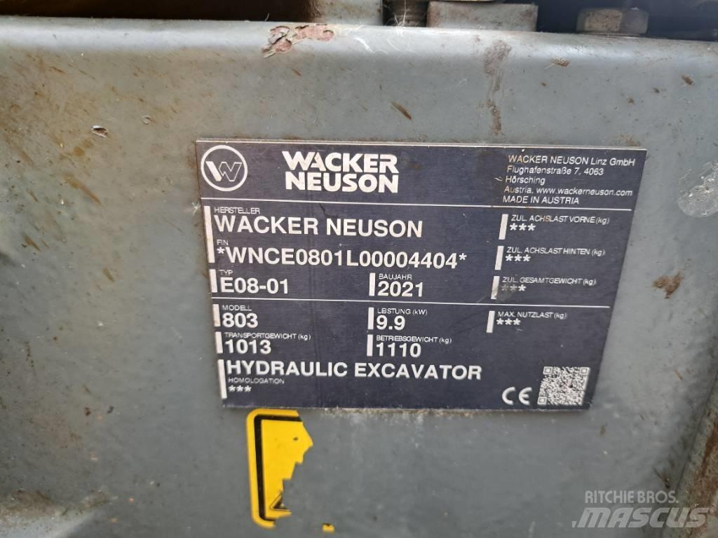 Wacker Neuson 803 Bageri gusjeničari
