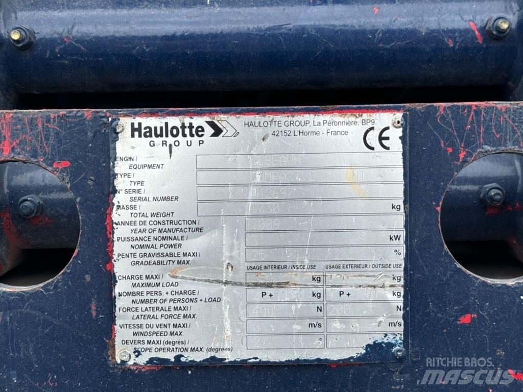 Haulotte Compact 8 Škaraste platforme