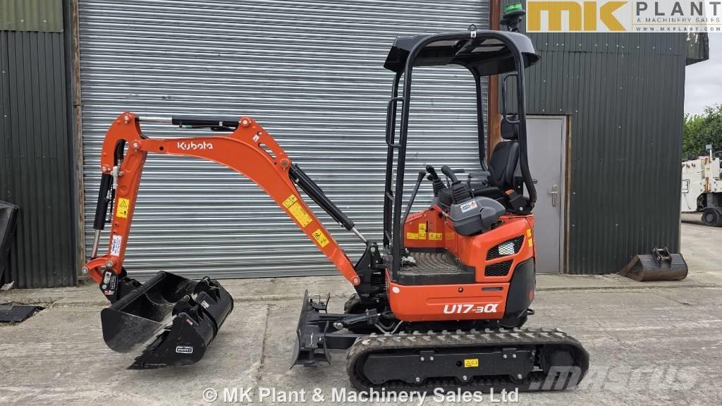 Kubota U 17-3a Mini bageri <7t