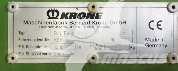 Krone BP12130 Balirke za kockaste bale