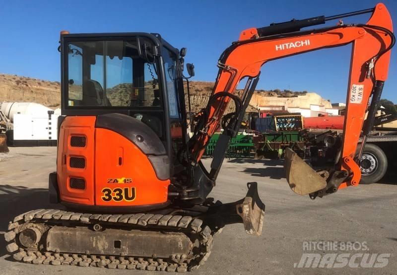 Hitachi ZX 33 U-5 A Mini bageri <7t