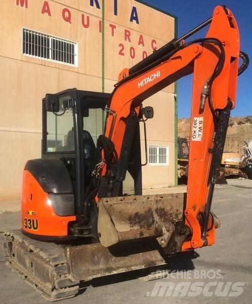 Hitachi ZX 33 U-5 A Mini bageri <7t