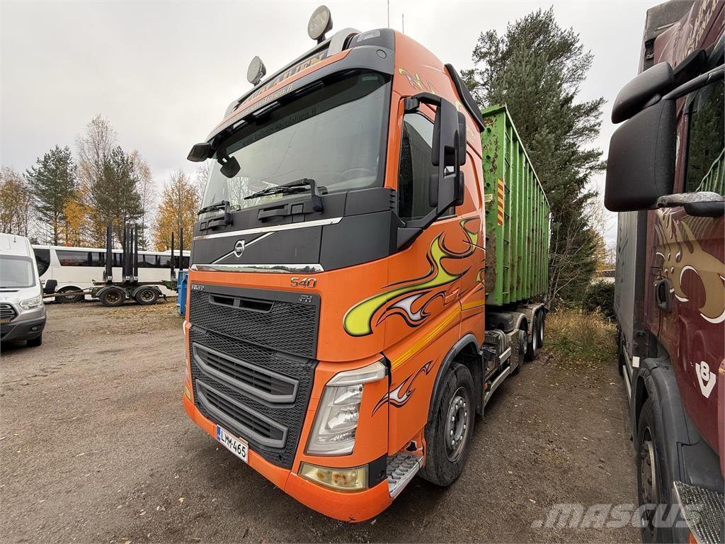 Volvo FH13 540 8X2 Rol kiper kamioni s kukama za dizanje