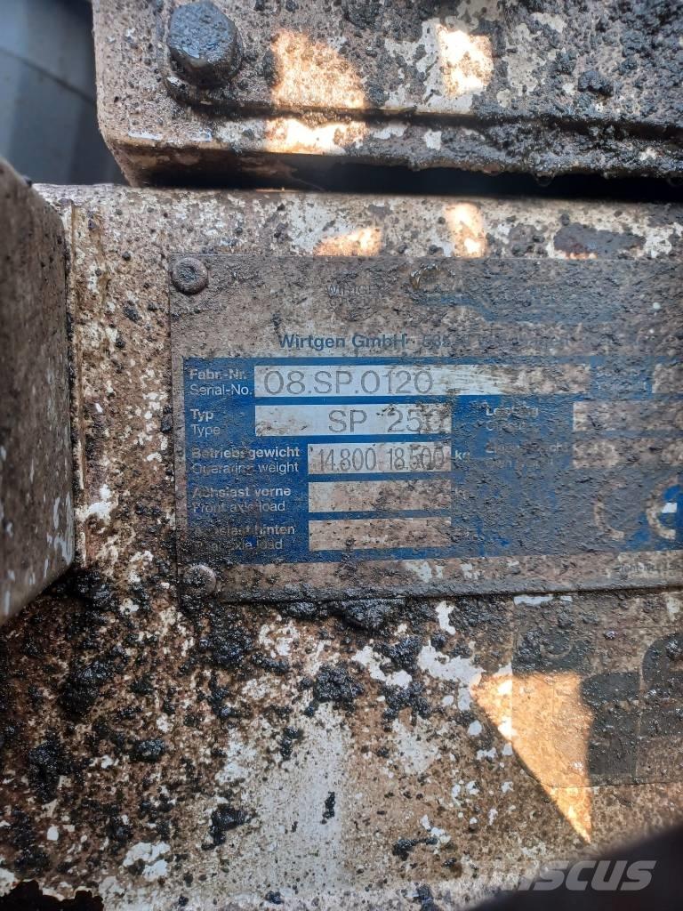 Wirtgen SP250 Oplata