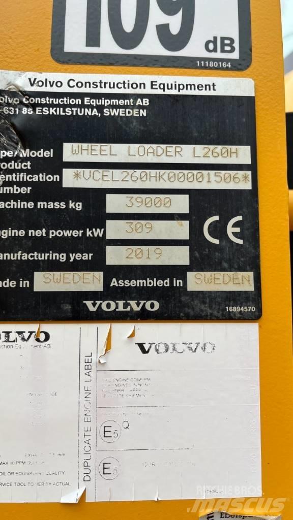 Volvo L260H Utovarivači na kotačima