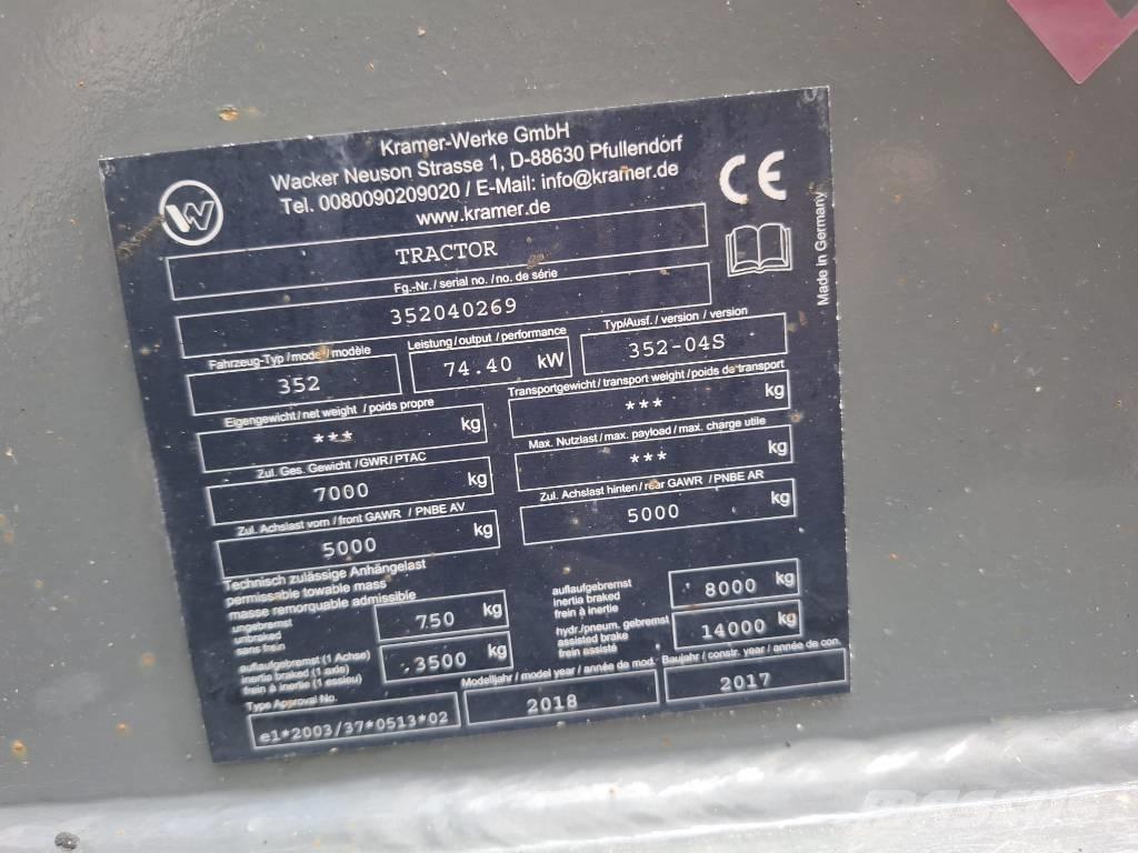 Kramer 8115 Utovarivači na kotačima