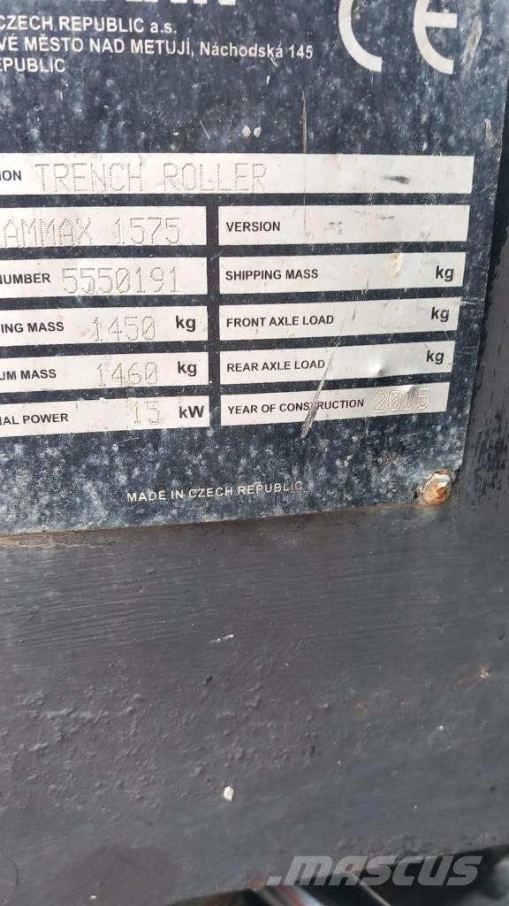 Rammax 1575 Kompaktori zemlje
