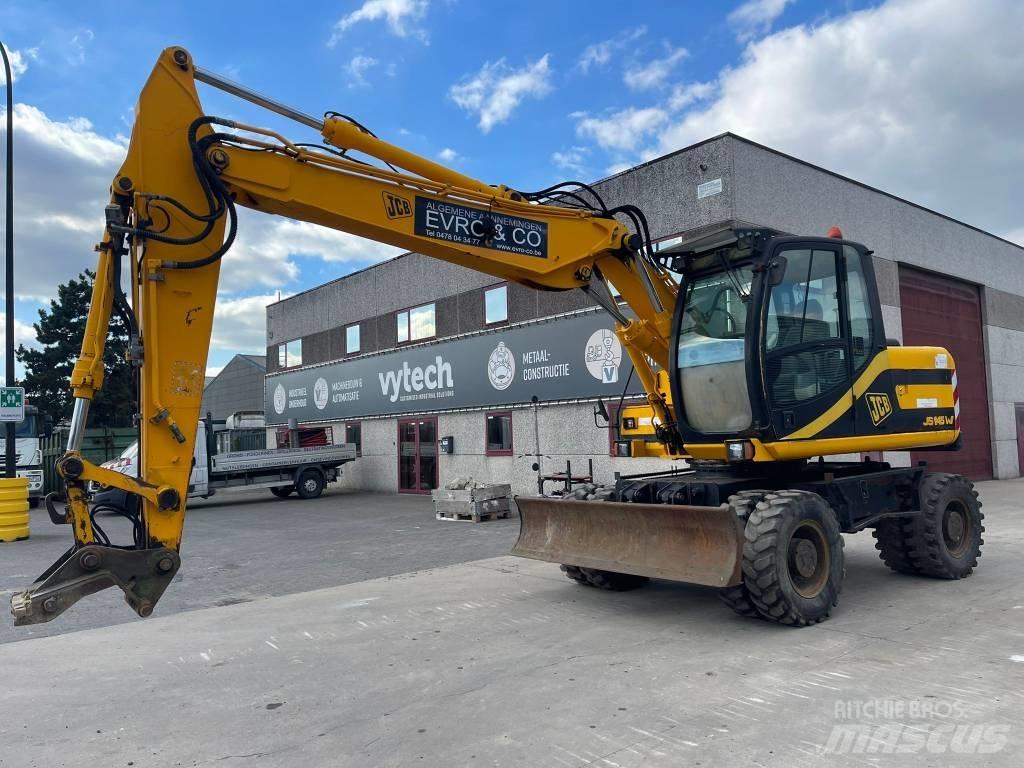 JCB JS 145 W Bageri na kotačima