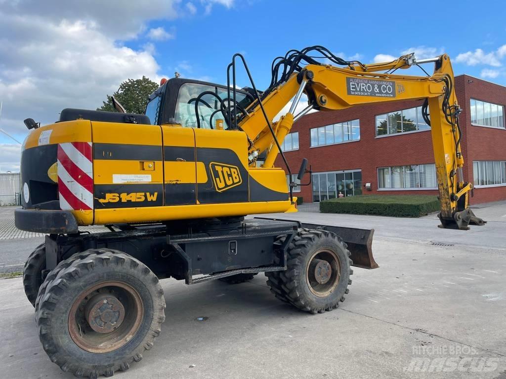 JCB JS 145 W Bageri na kotačima
